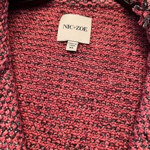 NIC+ZOE Vibrant Knit Sweater